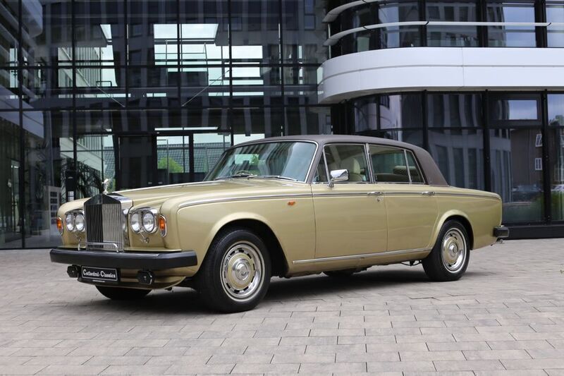 Willow gold Gebraucht 1979 Rolls Royce Silver Shadow Limousine | 25.995 € - Bild 1/4