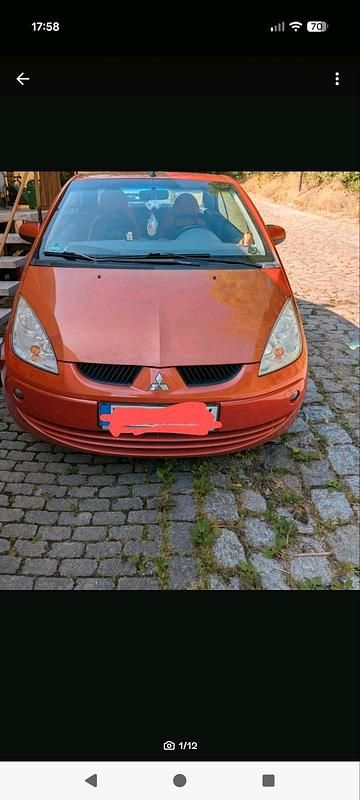 Orange Gebraucht 2006 Mitsubishi Colt Cabrio | 1.999 € (Fairer Preis) - Bild 1/4