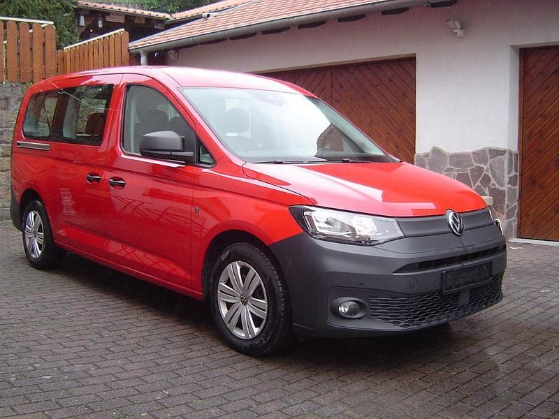 Gebraucht VW Caddy Maxi 122 PS (89 kW) 2021 Rot Van / Kleinbus