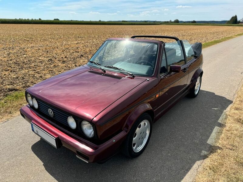Rot Gebraucht 1995 VW Golf Cabriolet Cabrio | 15.490 € - Bild 1/4