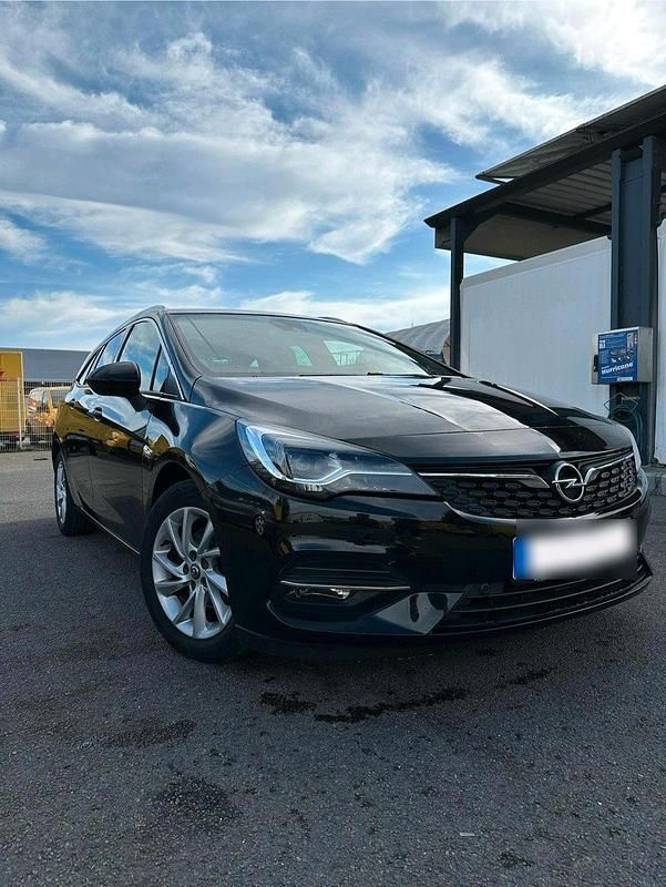 Gebraucht Opel Astra 131 PS (96 kW) 2020 Schwarz Kombi