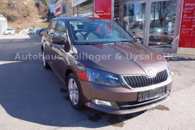Gebraucht Skoda Fabia Ambition 110 PS (80 kW) 2016 Braun metallic Kleinwagen