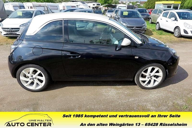 Gebraucht Opel Adam Slam 101 PS (74 kW) 2013 Schwarz Kleinwagen