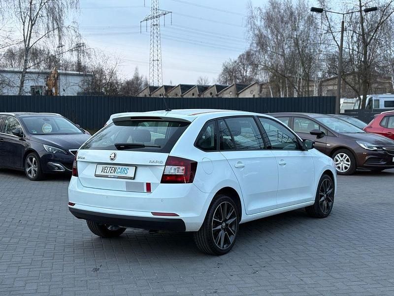 Gebraucht Skoda Rapid Active 110 PS (80 kW) 2018 Weiß Kleinwagen