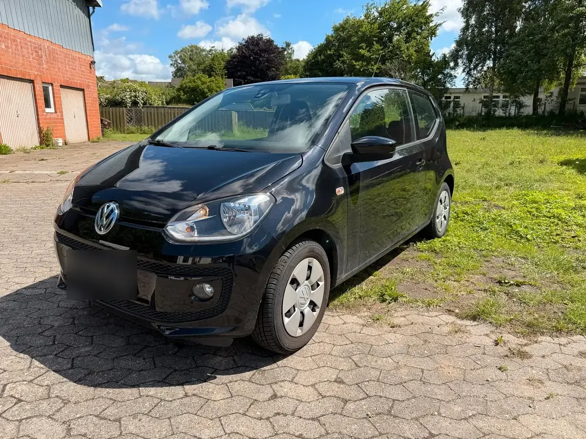 Gebraucht VW up! 75 PS (55 kW) 2011 Schwarz Kleinwagen