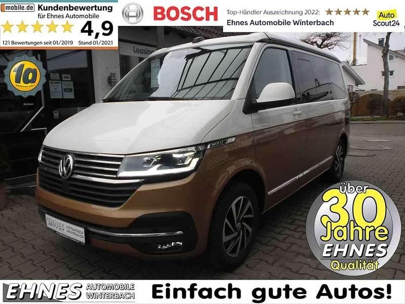 Cobalt/candyweiss Gebraucht 2020 VW California Comfortline Van | 64.750 € (Guter Preis) - Bild 1/4