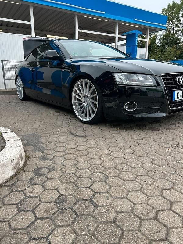 Schwarz Gebraucht 2008 Audi A5 S-Line Coupé | 8.500 € (Fairer Preis) - Bild 1/4