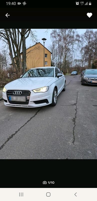 Gebraucht Audi A3 105 PS (77 kW) 2015 Weiß Limousine