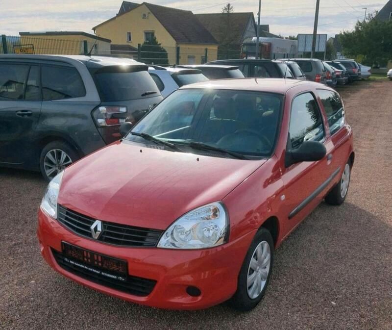 Gebraucht Renault Clio II Authentique 58 PS (42 kW) 2009 Rot Limousine