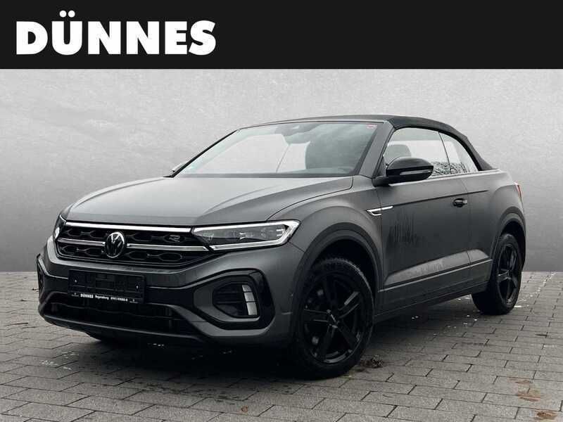 Indiumgrau Gebraucht 2023 VW T-Roc Cabriolet Edition Cabrio | 37.995 € (Teuer) - Bild 1/4