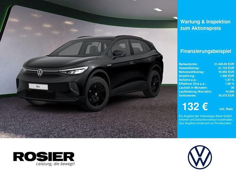 Gebraucht VW ID.4 Pure 125 kW (170 PS) 2022 Schwarz / grenadillschwarz SUV