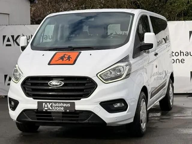 Second-hand Ford Transit Custom 105 CP (77 kW) 2020 Alb Monovolum