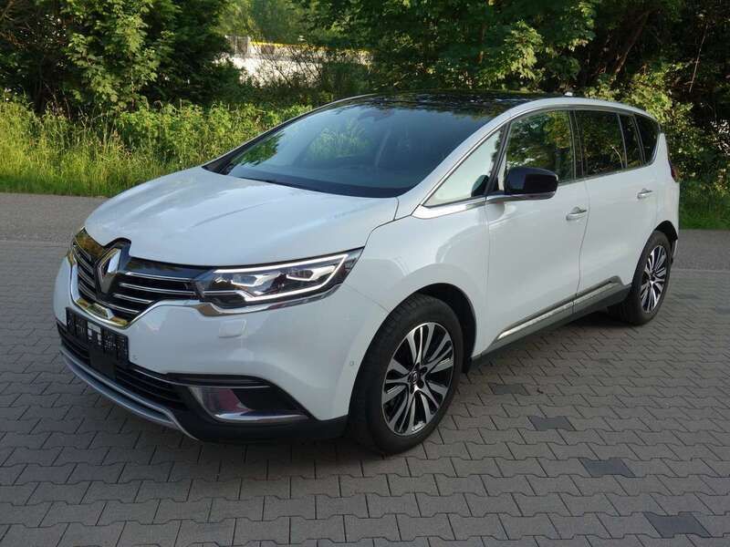 Gletscherweiss Gebraucht 2021 Renault Espace Initiale Paris Van / Kleinbus | 29.999 € (Etwas zu teuer) - Bild 1/4