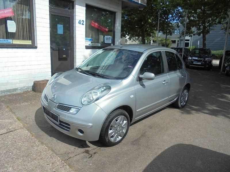 Gebraucht Nissan Micra 65 PS (47 kW) 2009 Silber Kleinwagen