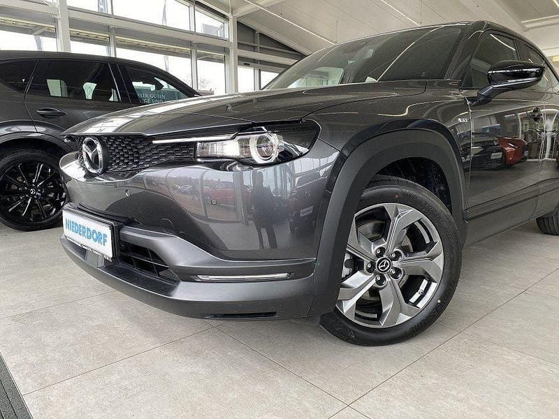 Gebraucht Mazda MX30 Exclusive-Line 106 kW (145 PS) 2023 Machine grey SUV