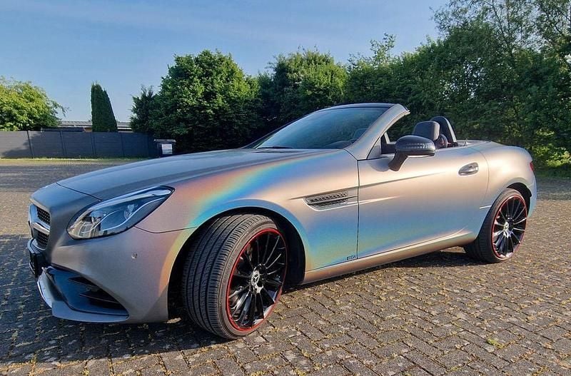 Gebraucht Mercedes SLC180 AMG line 156 PS (114 kW) 2017 Grau Cabrio