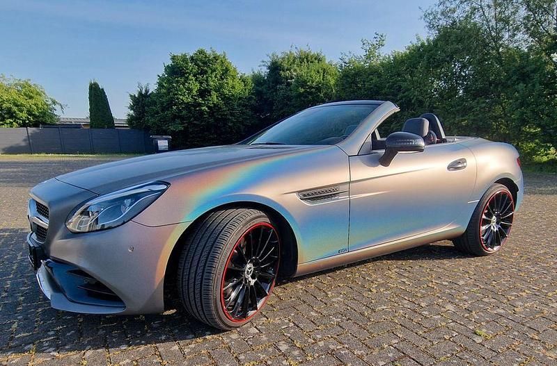 Gebraucht Mercedes SLC180 Edition 156 PS (114 kW) 2017 Grau Cabrio