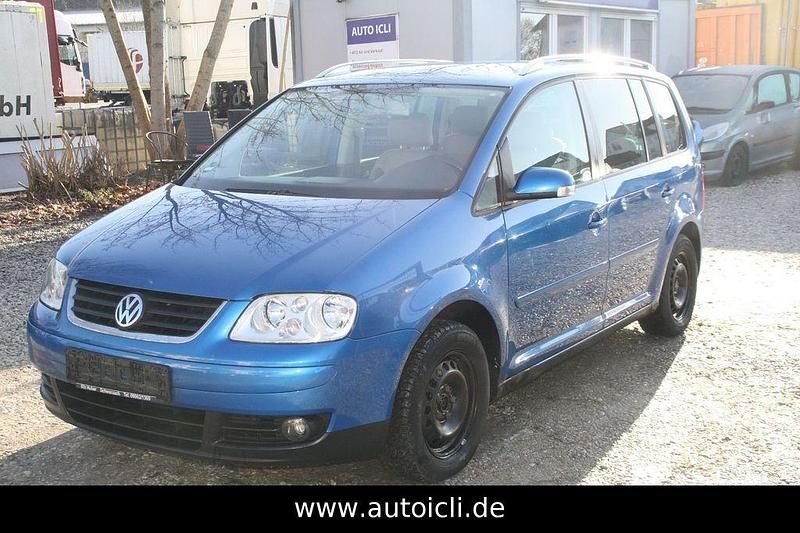 Gebraucht VW Touran Highline 150 PS (110 kW) 2004 Blau Van / Kleinbus