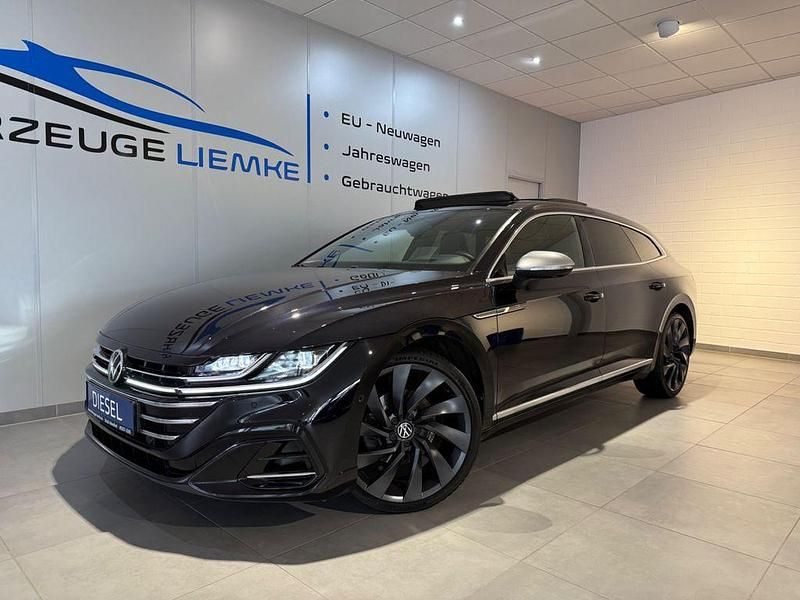 Schwarz Gebraucht 2021 VW Arteon R-line Limousine | 28.990 € (Guter Preis) - Bild 1/4