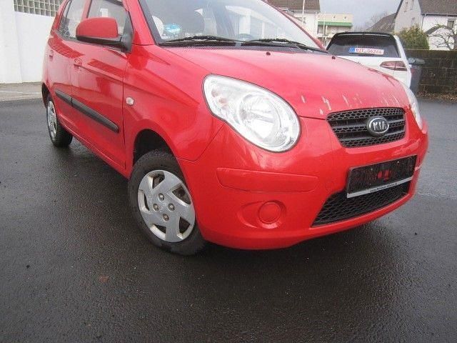 Gebraucht Kia Picanto Attract 65 PS (47 kW) 2010 Rot Kleinwagen