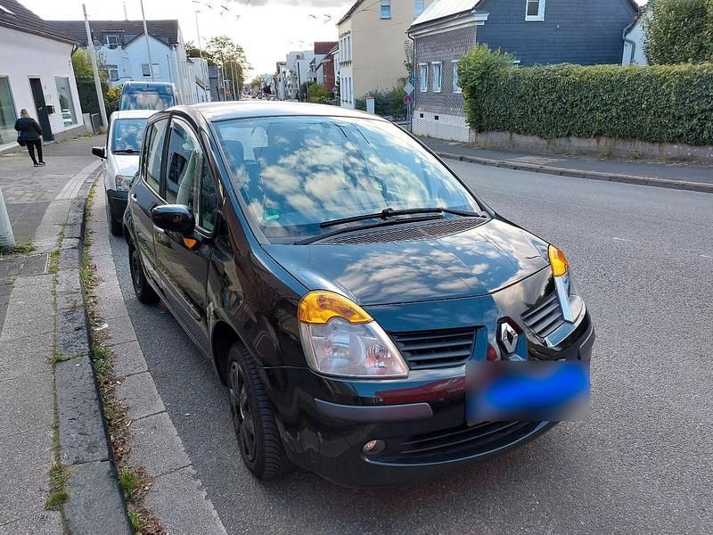 Gebraucht Renault Modus 75 PS (55 kW) 2006 Schwarz Van / Kleinbus