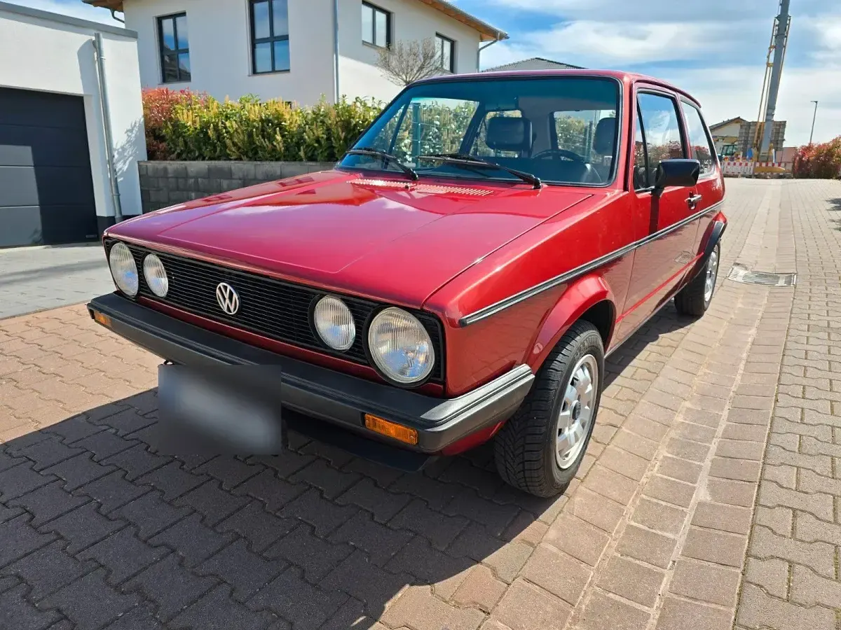 Gebraucht VW Golf I 50 PS (36 kW) 1982 Rot Kleinwagen