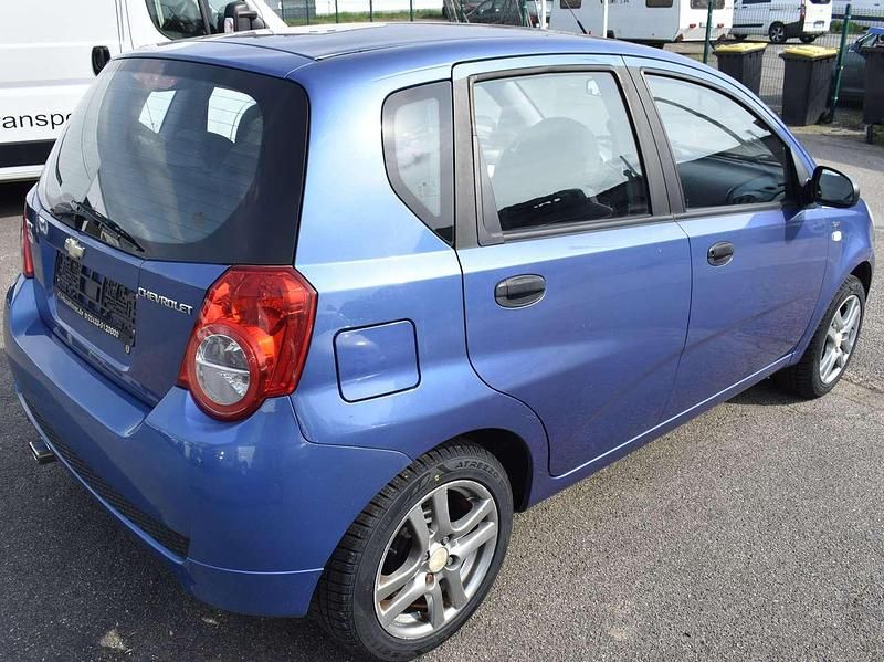 Brugt Chevrolet Aveo 84 HK (61 kW) 2010 Blå Hatchback