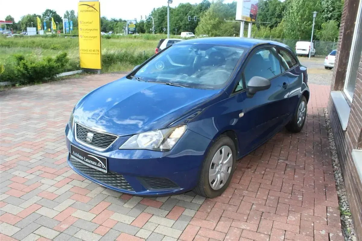 Gebraucht Seat Ibiza 75 PS (55 kW) 2016 Blau Kleinwagen
