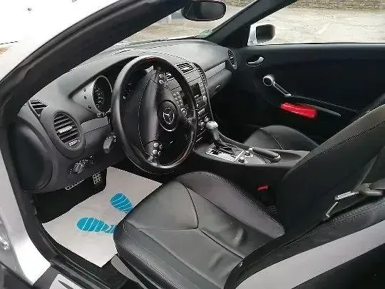 Gebraucht Mercedes SLK200 163 PS (119 kW) 2005 Silber Cabrio