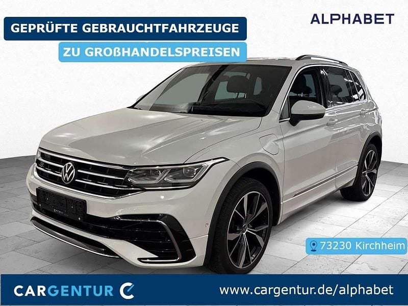 Pure white Gebraucht 2022 VW Tiguan R-line SUV | 26.595 € (Superpreis) - Bild 1/2