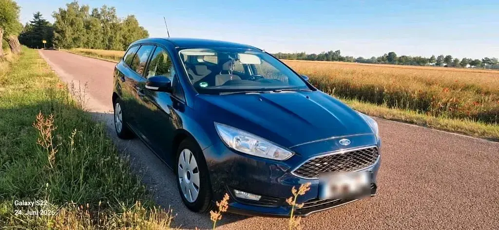 Gebraucht Ford Focus 119 PS (87 kW) 2016 Blau Kombi