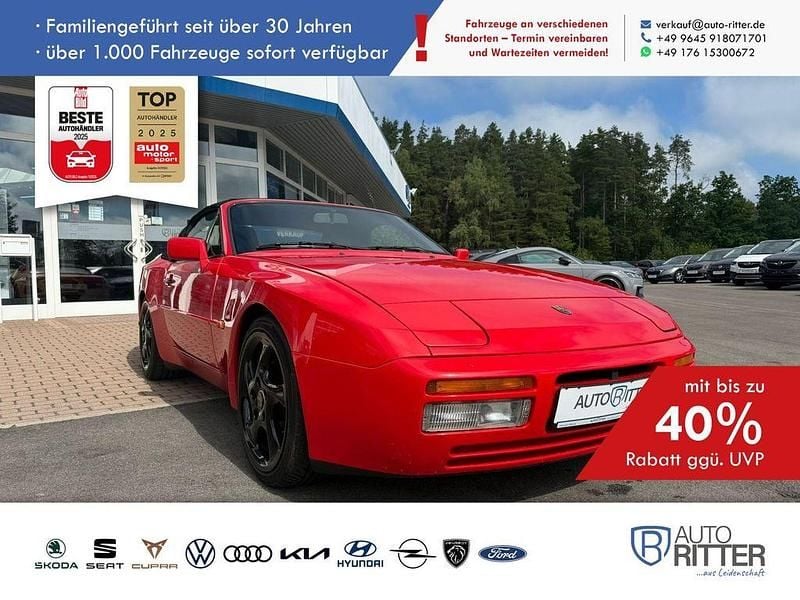 Unbekannt (metallic) Gebraucht 1990 Porsche 944 S2 Cabrio | 23.800 € - Bild 1/4