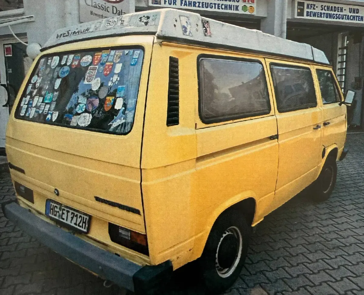 Gebraucht VW T3 70 PS (51 kW) 1984 Gelb Van