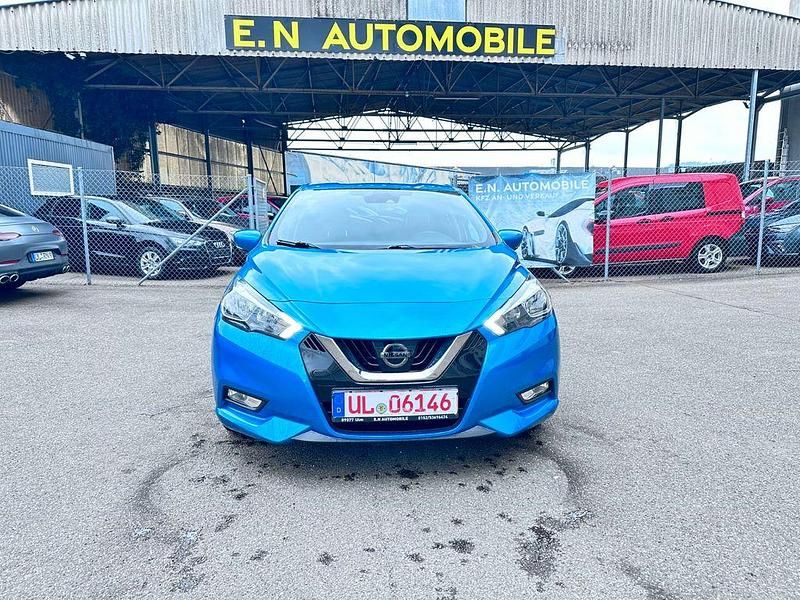 Blau Gebraucht 2019 Nissan Micra Tekna Kleinwagen | 11.800 € (Fairer Preis) - Bild 1/4