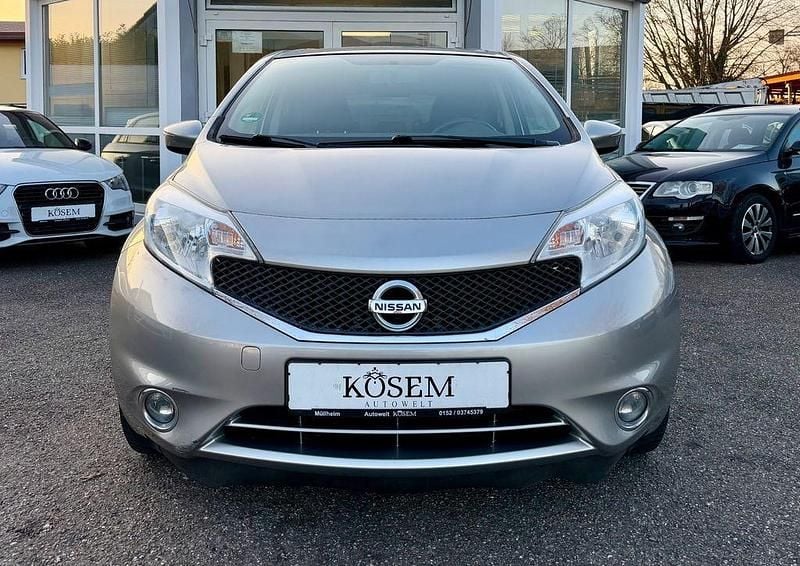 Second-hand Nissan Note Acenta 98 CP (72 kW) 2016 Argintiu Hatchback