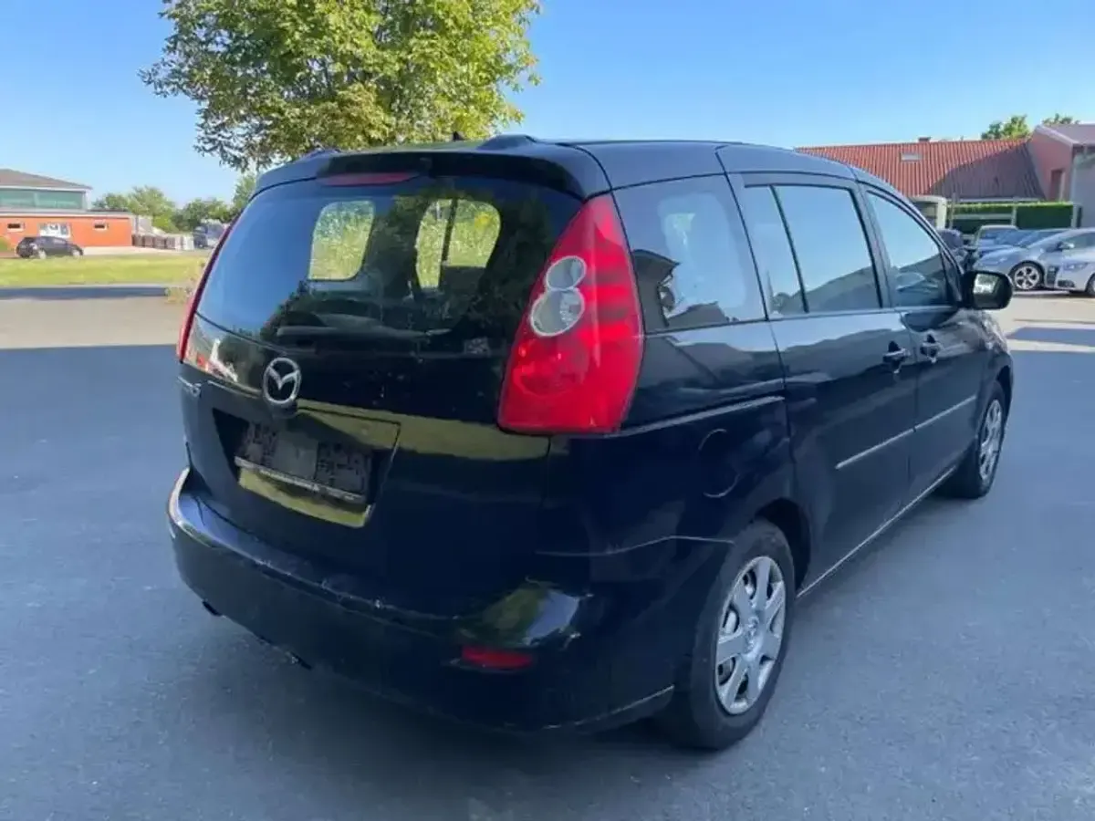 Gebraucht Mazda 5 Comfort 116 PS (85 kW) 2007 Brilliant black Van / Kleinbus