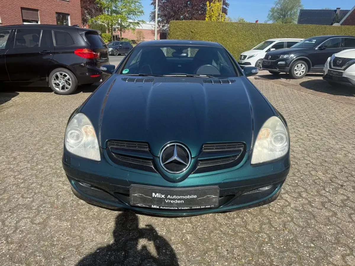 Gebraucht Mercedes SLK280 231 PS (169 kW) 2005 Grün Cabrio