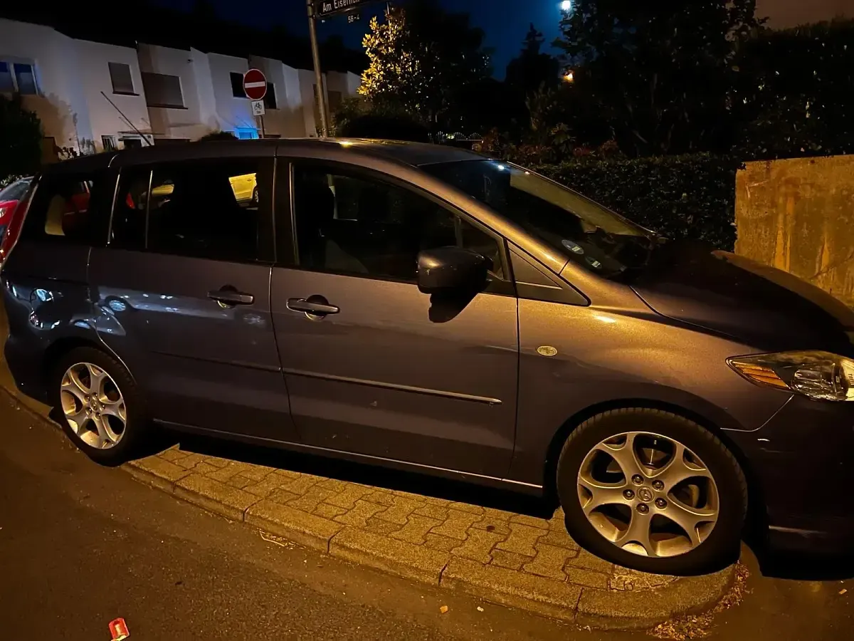 Gebraucht Mazda 5 2009 Blau Van / Kleinbus