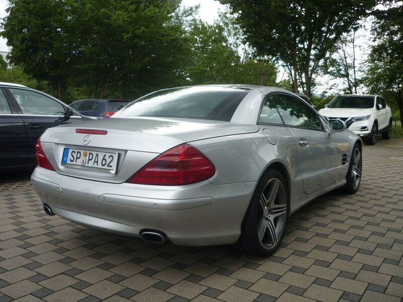 Gebraucht Mercedes SL500 306 PS (225 kW) 2002 Silber Cabrio