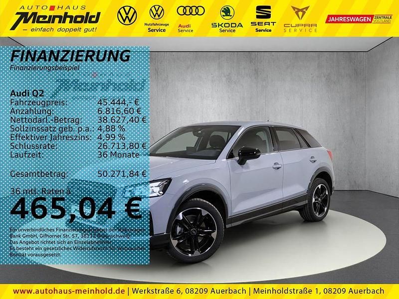 Pfeilgrau perleffekt Gebraucht 2025 Audi Q2 Advanced Plus SUV | 45.444 € - Bild 1/4