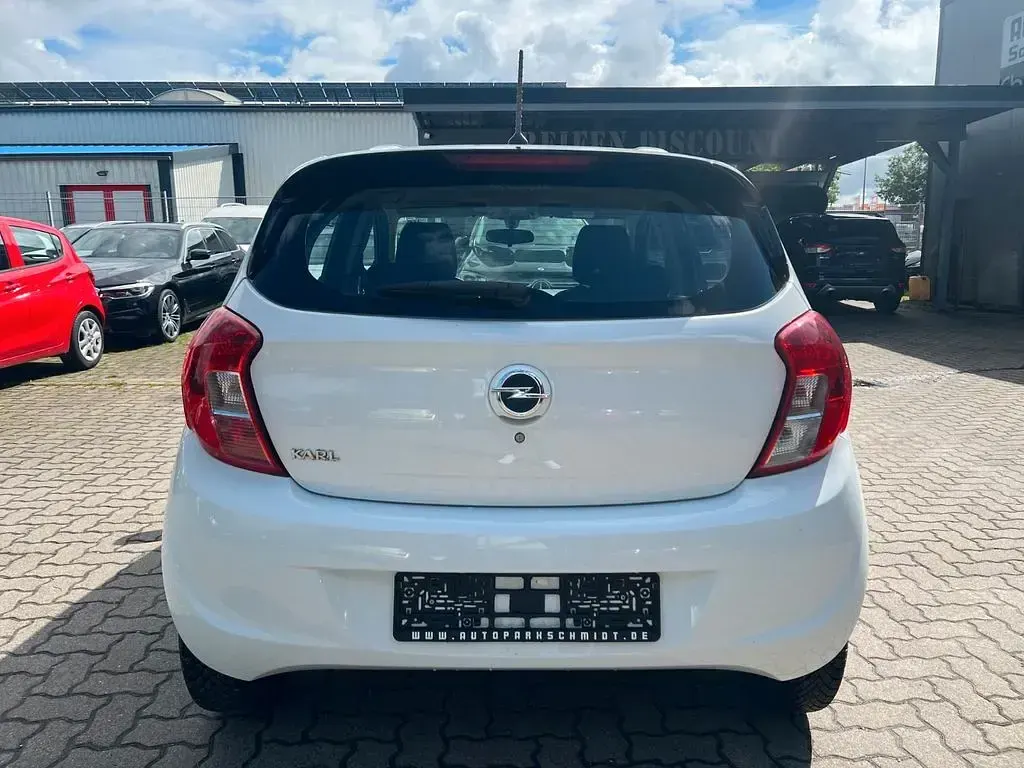 Gebraucht Opel Karl Selection 75 PS (55 kW) 2017 Weiß Kleinwagen