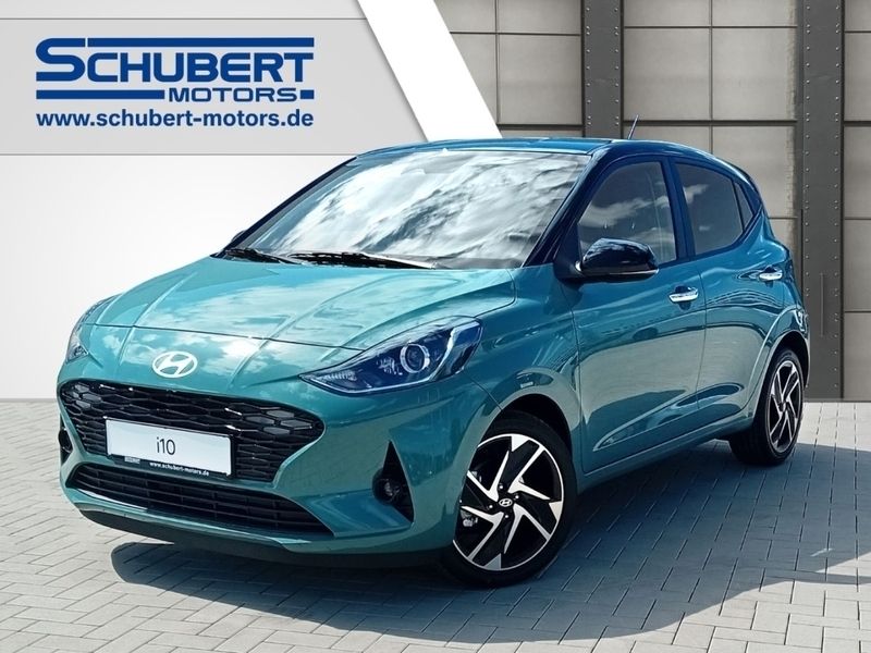 Mangrove green/ phantom black / mic Neu 2025 Hyundai i10 Prime Kleinwagen | 20.900 € (Fairer Preis) - Bild 1/4