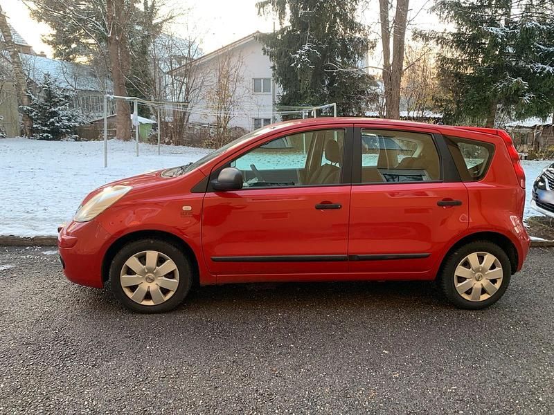 Gebraucht Nissan Note 88 PS (64 kW) 2008 Rot Kleinwagen