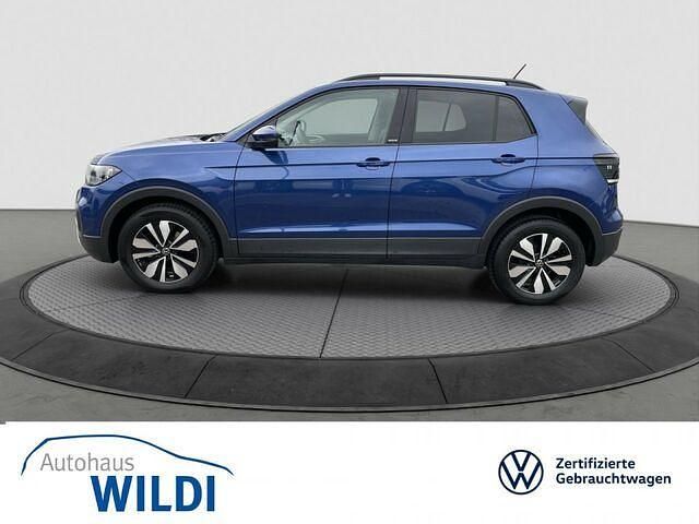 Gebraucht VW T-Cross Move 95 PS (69 kW) 2023 Blau SUV