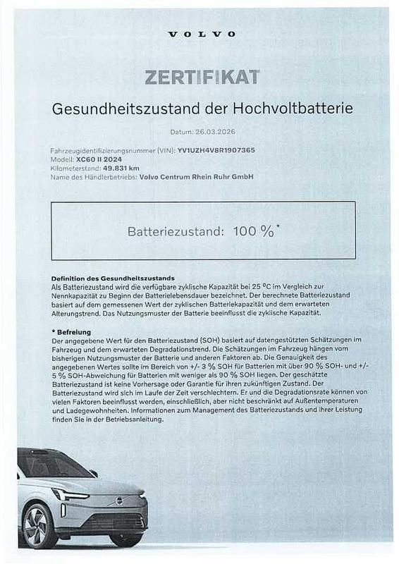 Gebraucht Volvo XC60 Plus 401 PS (294 kW) 2024 Schwarz onyx black / metallic SUV