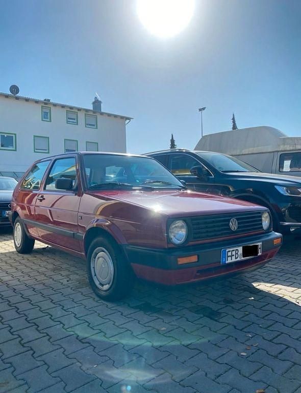 Gebraucht VW Golf II 54 PS (39 kW) 1989 Rot Kleinwagen