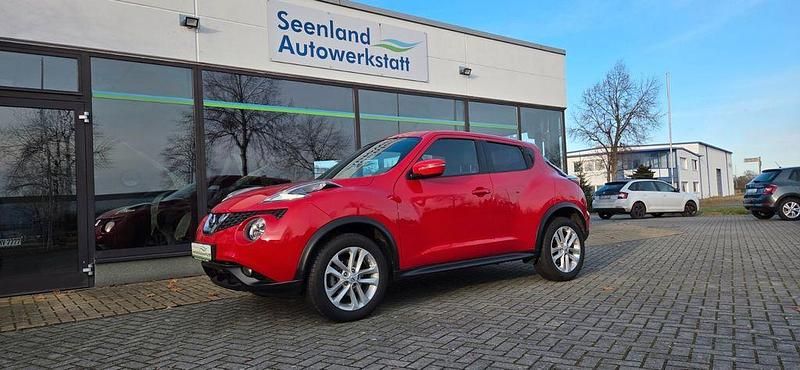 Rot Gebraucht 2015 Nissan Juke N-Connecta SUV | 11.950 € (Etwas zu teuer) - Bild 1/4