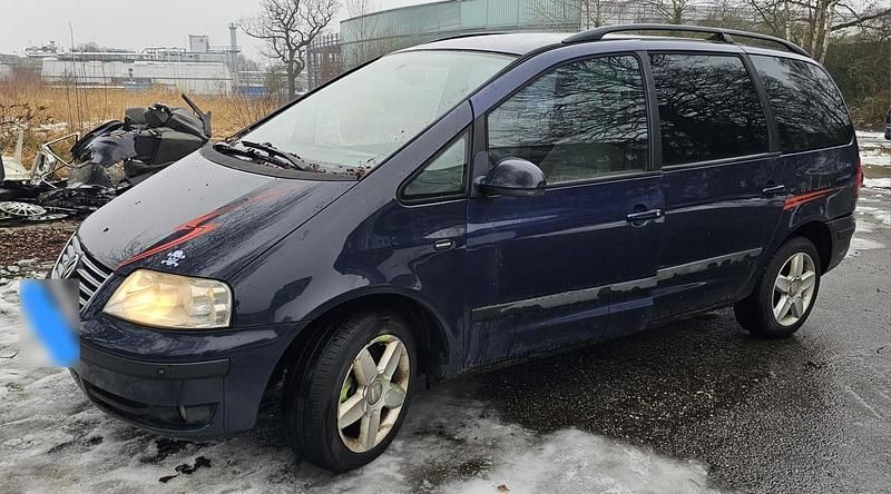 Gebraucht VW Sharan 116 PS (85 kW) 2007 Blau Van / Kleinbus