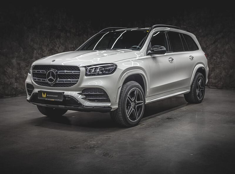 Designo diamantweiss (metallic) Gebraucht 2022 Mercedes GLS580 AMG SUV | 97.777 € (Teuer) - Bild 1/4