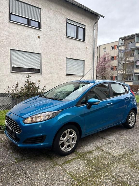 Gebraucht Ford Fiesta SYNC Edition 82 PS (60 kW) 2014 Blau Kleinwagen